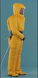 Ventilated protective suit