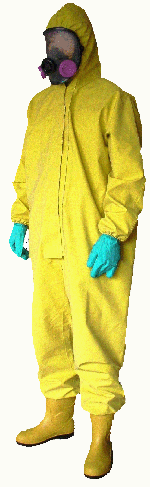 埃博拉病毒连体防护服